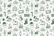 Whimsical Set Cozy Christmas p.2, a Seasonal Illustration by ViktoriyaD (Thumbnail 14 of 25)