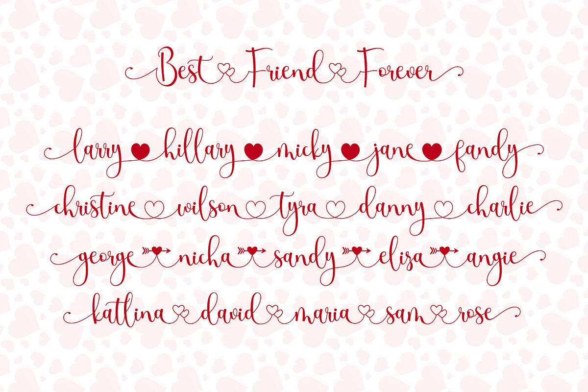 This Mate - Heart Swash Font