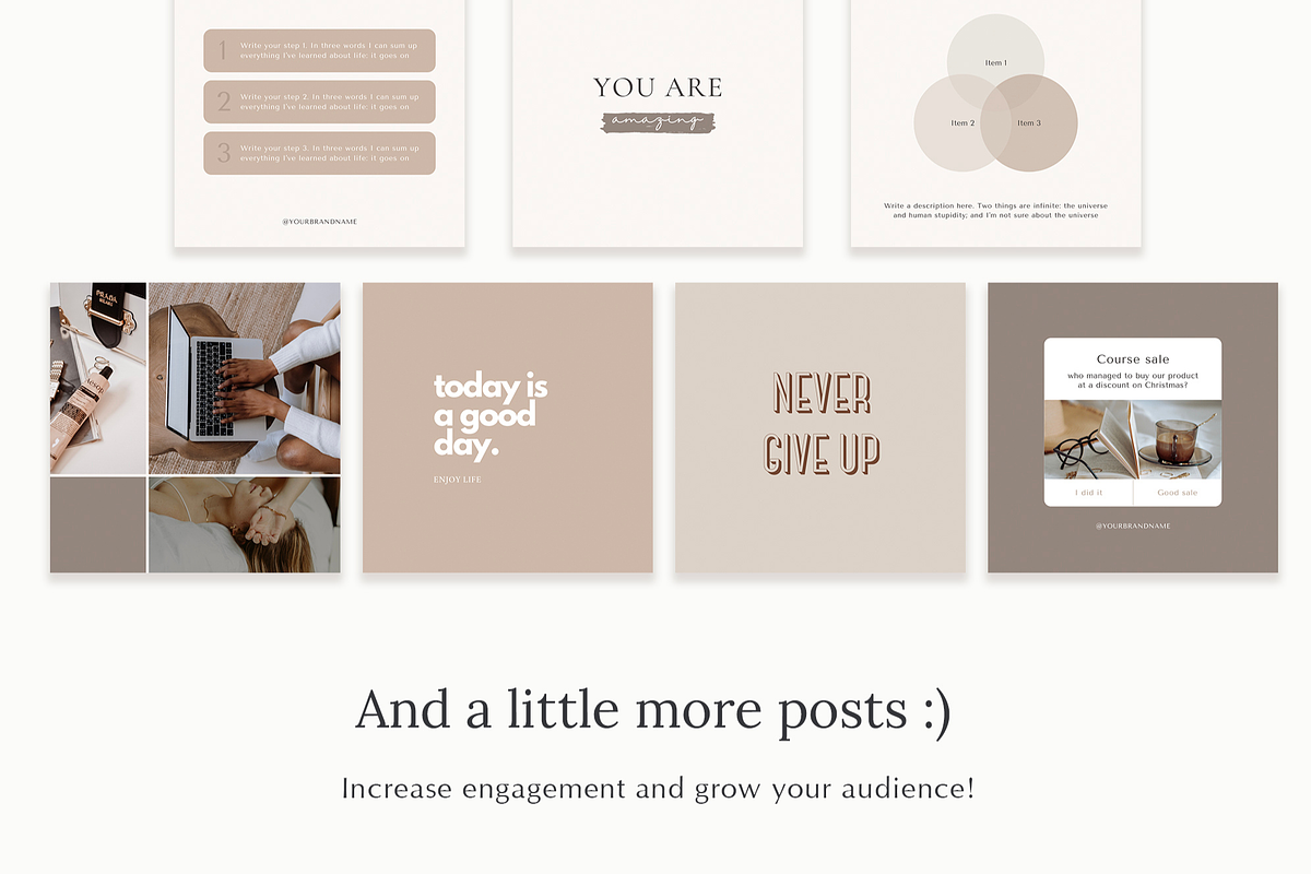 Engagement Coach Instagram Template, a Social Media Template by Eden Origin Studio (Photo 8 of 8)