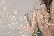 WILDER GARTEN delicate whimsy floral, a Decorative Illustration by January Bloom (Thumbnail 3 of 27)