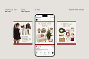 40 Christmas LTK & Instagram Canva, a Social Media Template by Amaré Creative (Thumbnail 1 of 12)