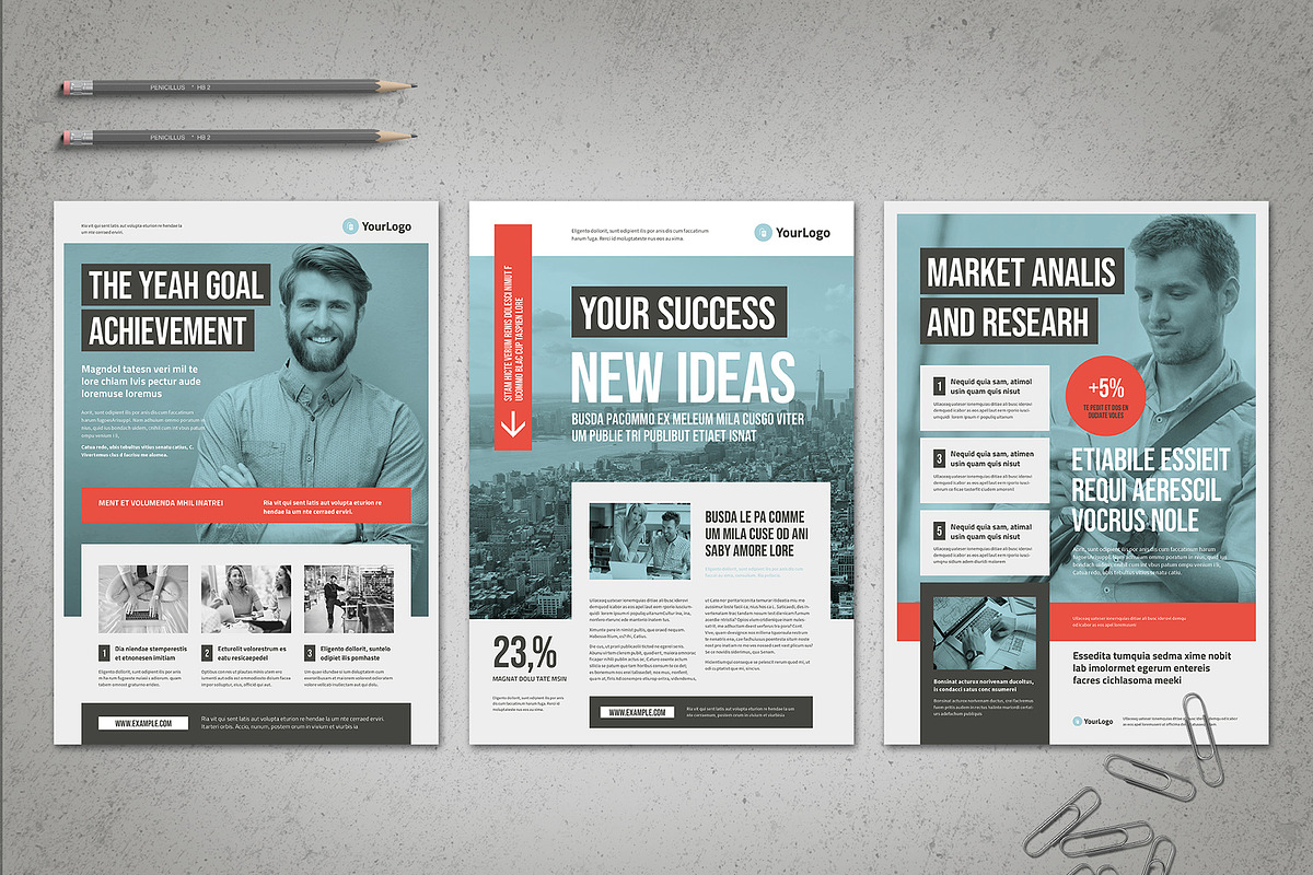 Flyer Vol. 2, a Flyer Template by TypoEdition (Photo 2 of 2)
