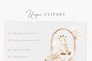 Coquette Atelier nursery boutique, a Decorative Illustration by Invite to Clipart (Thumbnail 11 of 13)