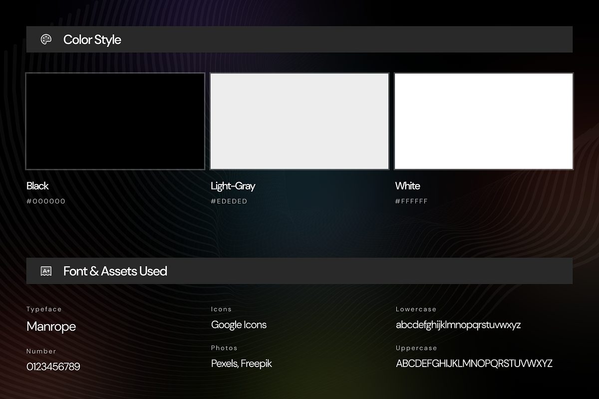 Personal Portfolio - Landing Page, an UI Kit Template by andrisetiawannn (Photo 2 of 6)