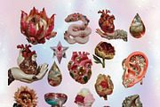 Surreal Glitter Collage Pack, an Object Graphic by Natali Batu (Thumbnail 10 of 11)
