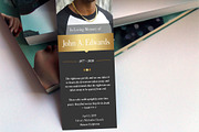 Remember Gold Funeral Bookmark, a Card Template by Godserv Designs (Thumbnail 10 of 10)
