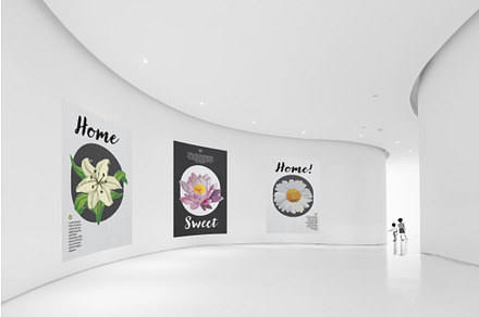 Floral Art Posters Set, a Poster Template by Bizz_District_Studio