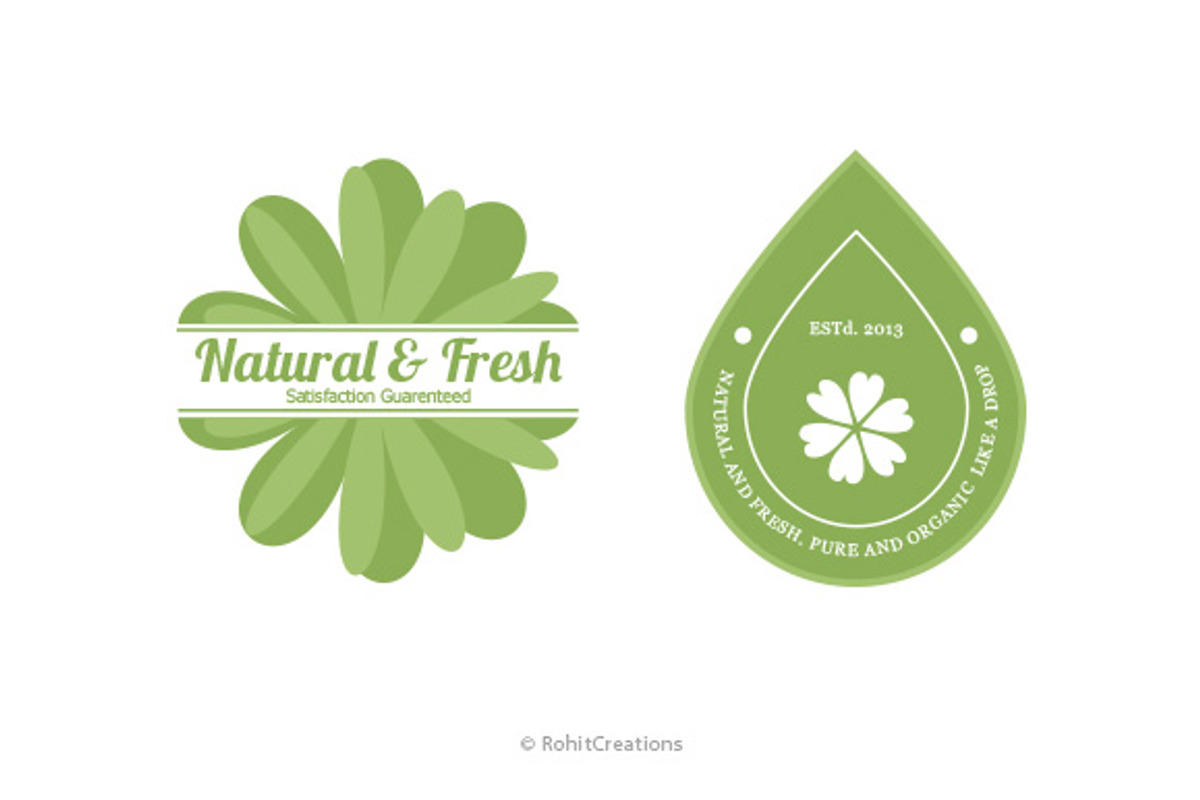 Natural & Organic Badges, an Object Graphic by WellMadePixel (Photo 5 of 5)