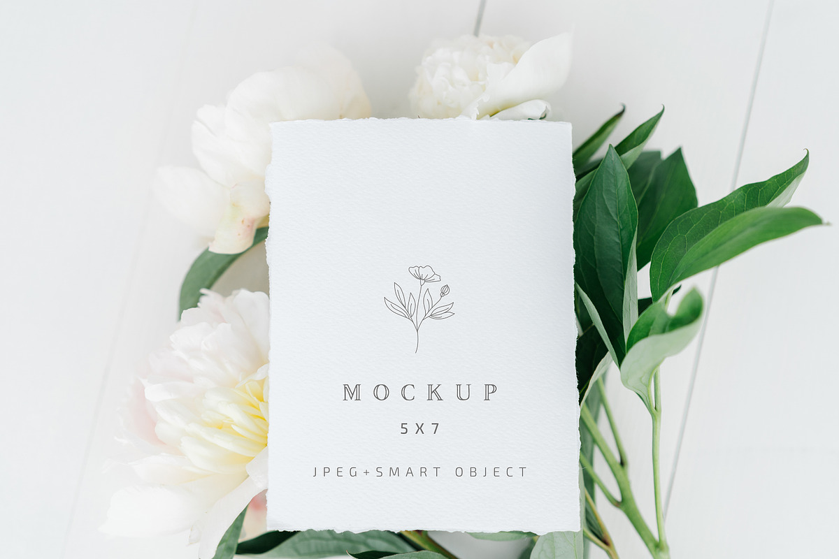 Wedding Invitation Card Mockup, a Product Mockup by sparklemockup
