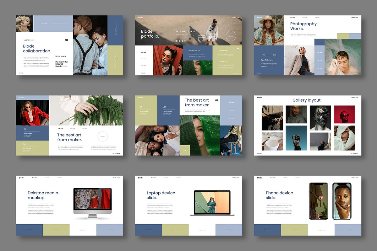 Blade - Business Keynote Template, a Presentation Template by Dens Creative Studio (Photo 4 of 6)
