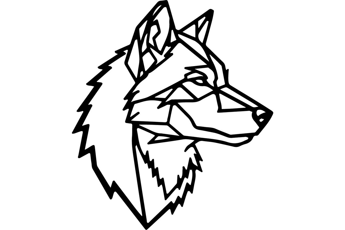 Premium Alpha Wolf Illustration, an Animal Illustration by Designer_Momina (Photo 14 of 18)