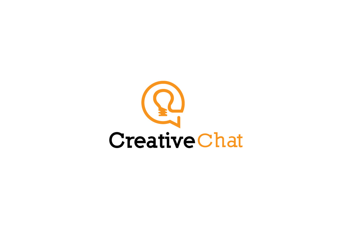 Creative Chat Logo Template, a Branding & Logo Template by Logo20