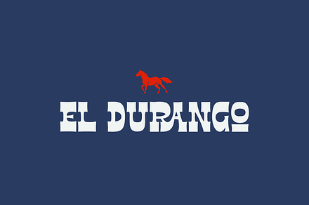 El Durango, a Font by namistudio