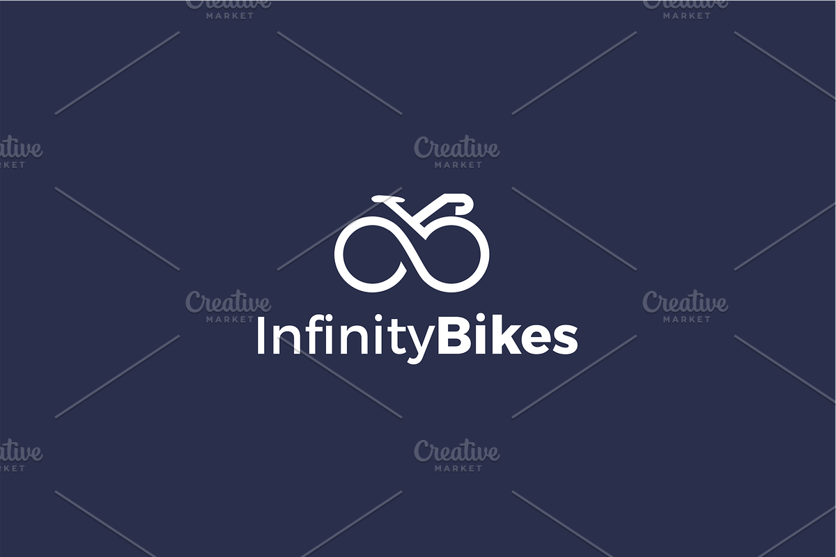 Infinity Bikes Logo Template, a Branding & Logo Template by REDVY CREATIVE (Photo 3 of 3)