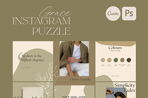 Instagram Puzzle Grace PS CANVA