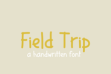 Field Trip Font