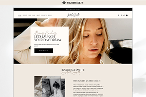 Squarespace Website Template
