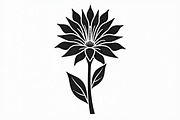 Black Floral Silhouette Set, an Illustration by balal (Thumbnail 15 of 21)