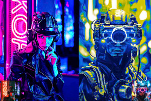 Futuristic Cyberpunk Ps Action