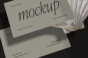 Elegant Business Card Mockup, an Advertising Mockup by Oasis Mockups (Thumbnail 3 of 3)