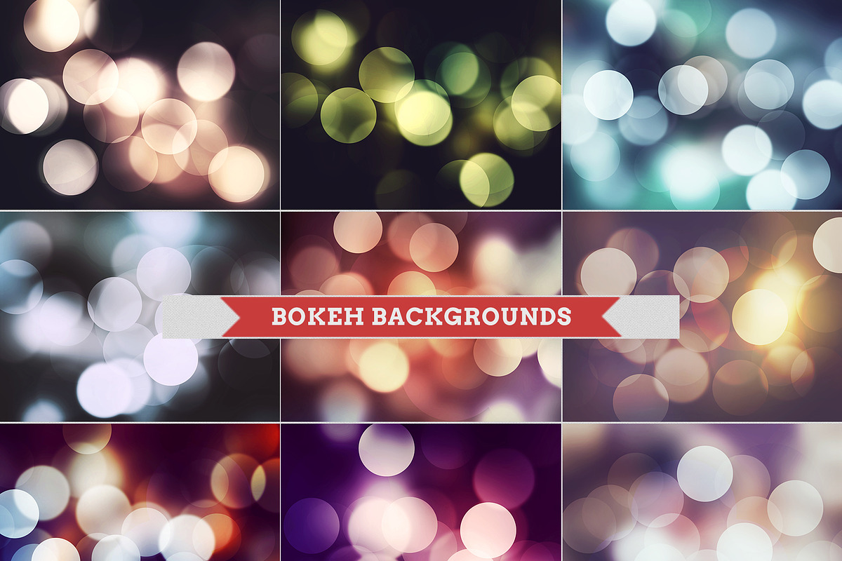 Bokeh Backgrounds, a Texture Graphic by Bato (Photo 3 of 3)