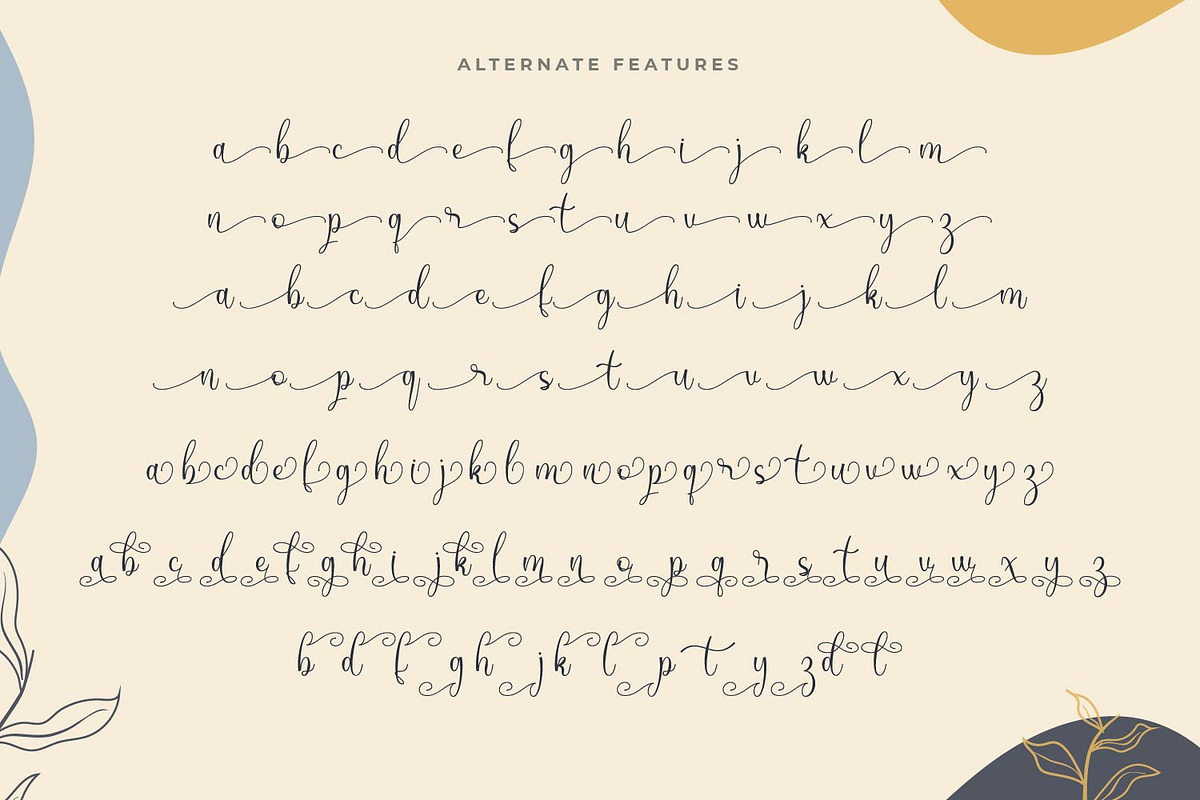Henita, a Script Font by sabrcreative (Photo 3 of 9)