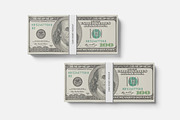 Cash Money Mockup, a Print Template by xavier_studio (Thumbnail 5 of 5)