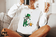 St Patrick’s Day Skeleton PNG, an Illustration by Daily.Designs (Thumbnail 2 of 5)