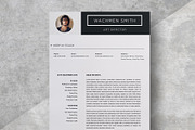 Resume Template for Word | Resume/CV, a Resume Template by BixBar (Thumbnail 4 of 5)