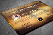 Modern Certificate Template, a Stationery Template by Visual Impact (Thumbnail 3 of 3)
