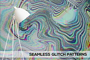 SEAMLESS GLITCH PATTERNS, a Pattern Graphic by ANAKOTO (Thumbnail 2 of 25)