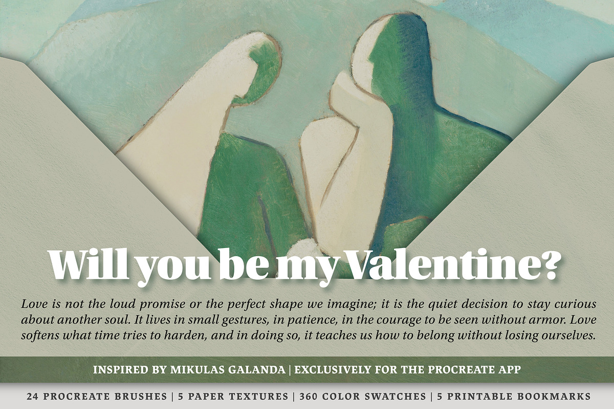 Valentine's Day (2026) Procreate Kit, a Brush Add-On by Digi Life (Photo 1 of 9)
