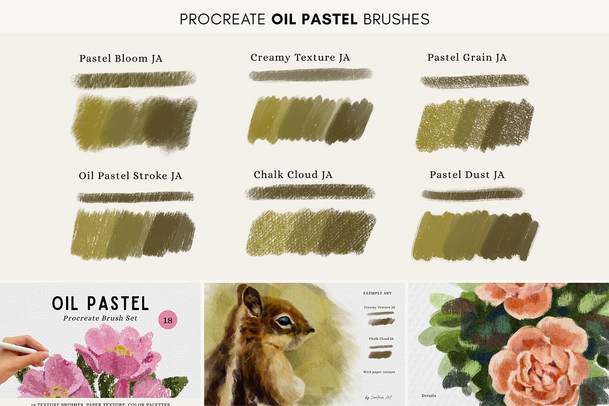 180 Procreate Brush Bundle, a Brush Add-On by Jenteva Art (Photo 7 of 18)