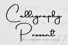 Calligraphy Present
