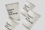 Paper Cup Mockup, a Cups & Container Mockup by Akaimockup (Thumbnail 1 of 4)