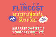 Flincost – Rounded Retro Font, a Serif Font by Tiptop Graphic (Thumbnail 7 of 10)