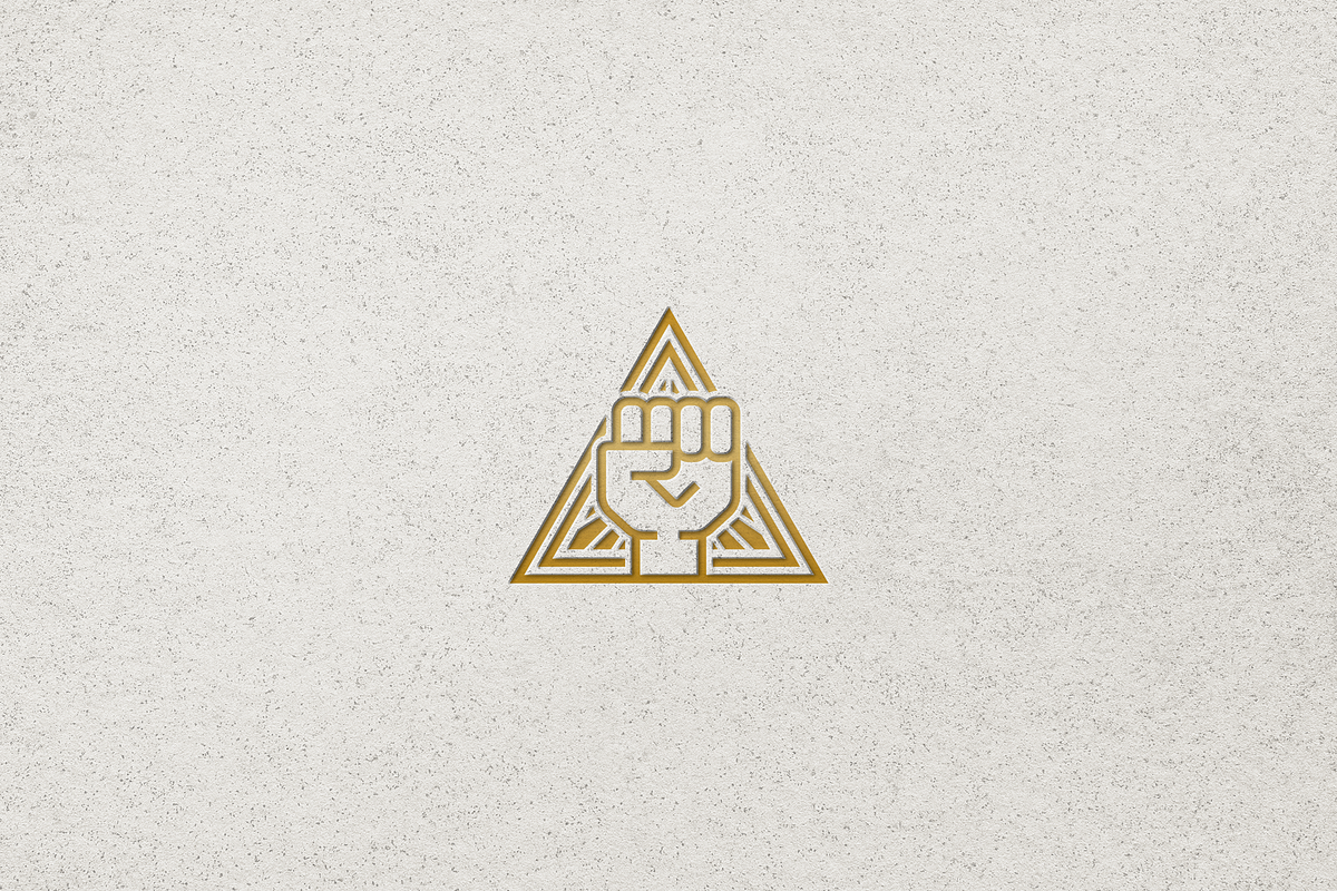 Geometric Triangle Hand Logo, a Branding & Logo Template by Luxury Logos (Photo 4 of 4)