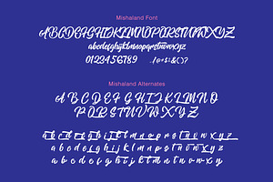 Mishaland Typeface