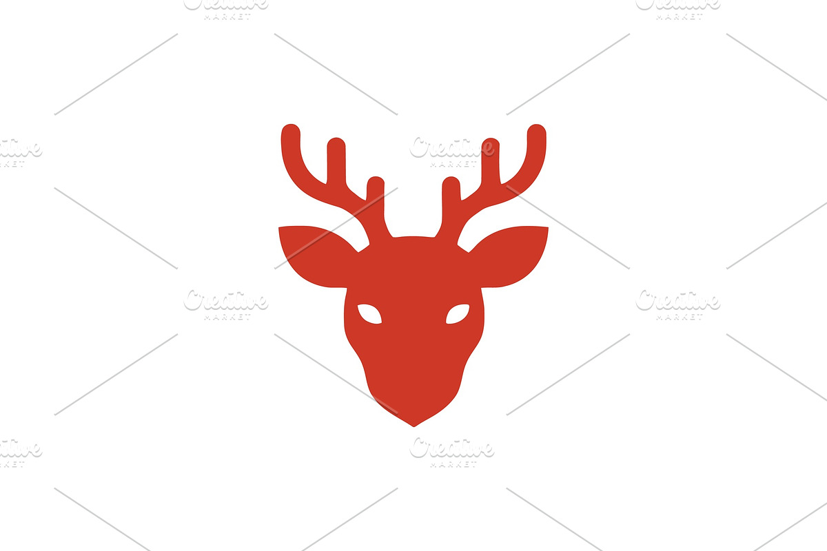 Deer Head Logo Collection, a Branding & Logo Template by Vectorium Studio (Photo 22 of 25)