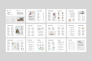 Employee Handbook Word & Indesign