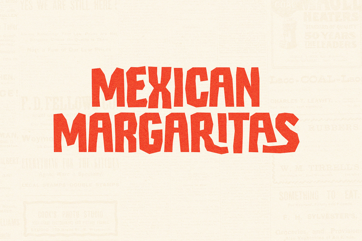 The Salty Sombrero Typeface, a Sans Serif Font by Nicky Laatz (Photo 10 of 18)