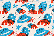 Hermit crab, an Animal Illustration by Twisted Tail (Thumbnail 4 of 5)