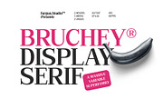 Bruchey Serif, a Serif Font by Fargun Studio (Thumbnail 1 of 15)