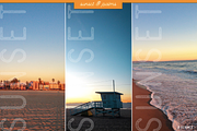 Sunset & Palm Trees Photo Bundle, a Nature Photo by Template Monkey @dscience (Thumbnail 10 of 12)