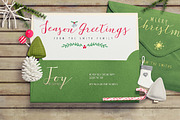White Snowfall Script Font, a Script Font by Creativeqube Design (Thumbnail 3 of 9)
