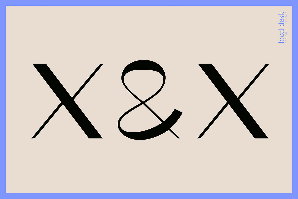 Guscoy – Stylish, High Contrast Sans, a Sans Serif Font by Local Desk Designstudio (Photo 13 of 16)