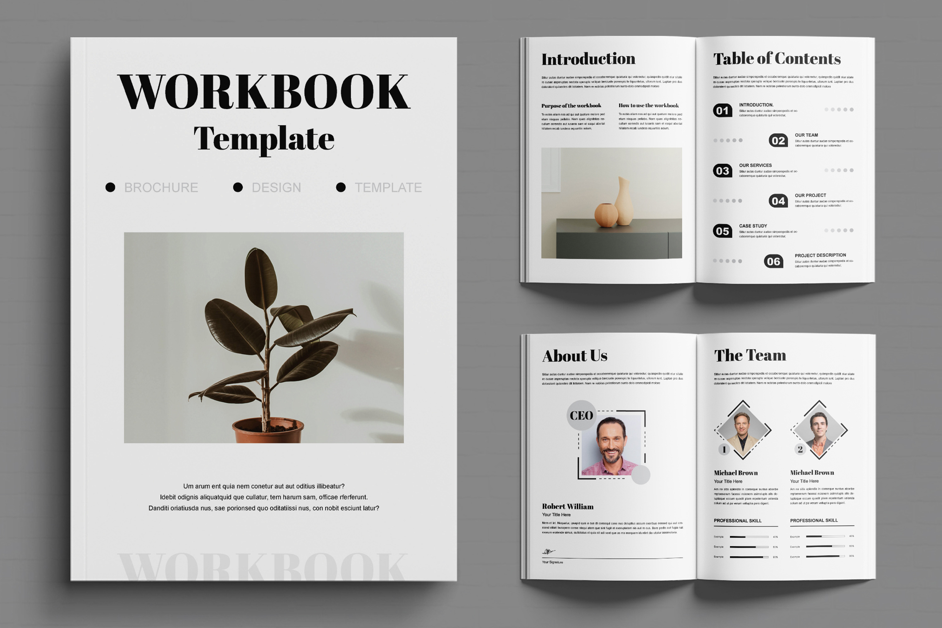 Workbook Template Layout