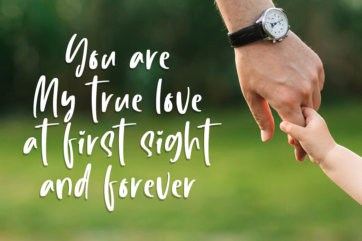 Lovely Purple, a Script Font by Abo Daniel Studio (Photo 3 of 9)