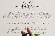 Laila // Modern Script, a Script Font by Nissa Studio (Thumbnail 11 of 12)