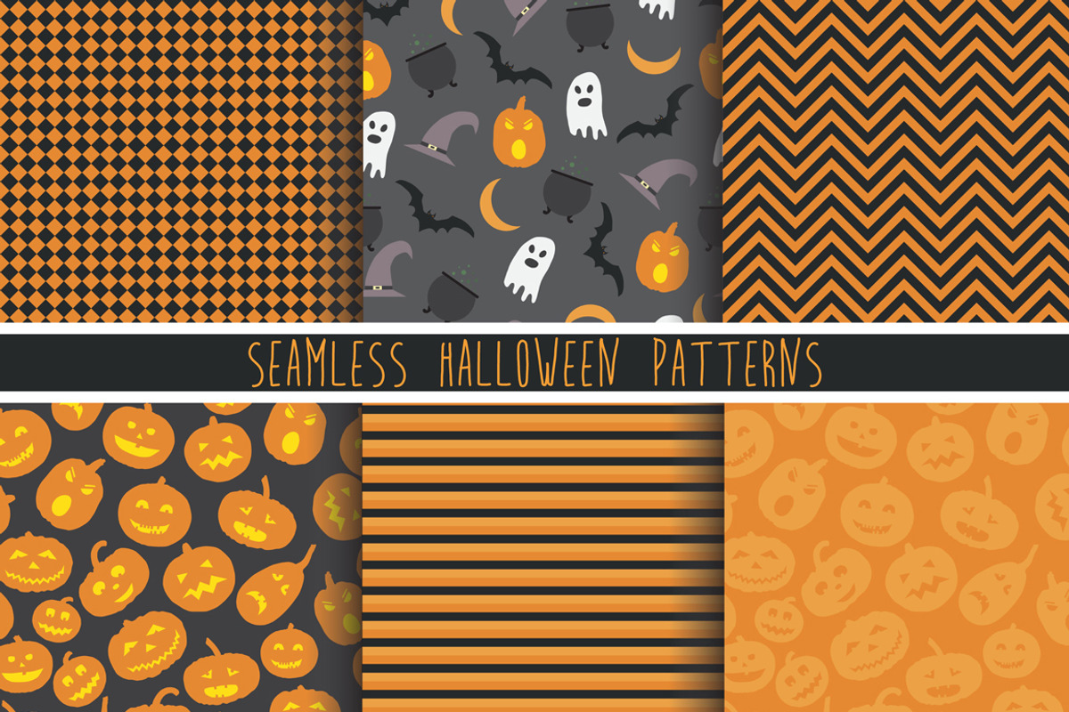 Halloween icons & patterns